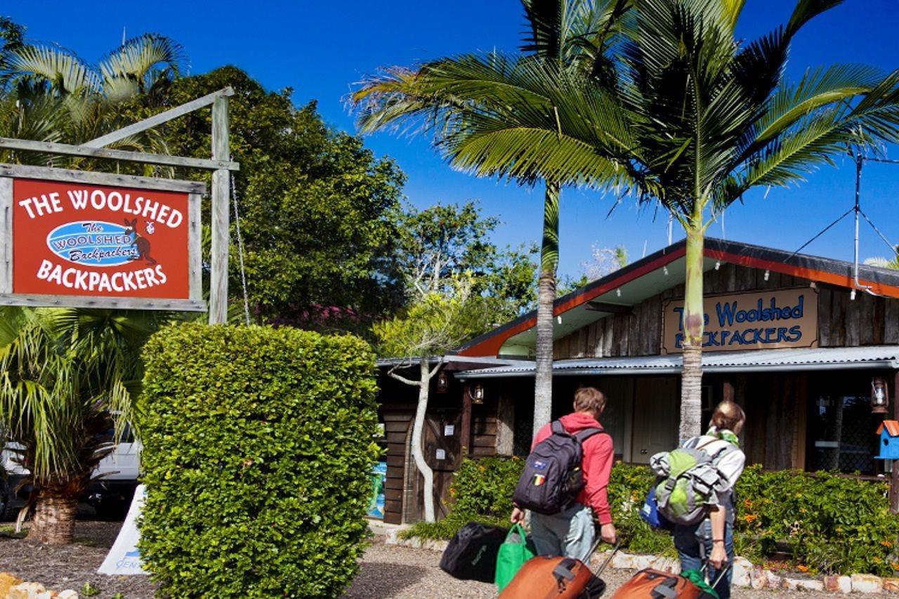 Woolshed Eco Lodge Hervey Bay Exterior foto